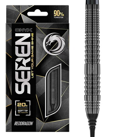 Red Dragon šipky Seren 2 Onyx soft 20g