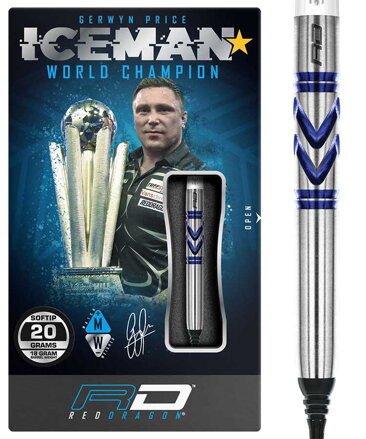 Red Dragon šipky Gerwyn Price Avalanche Pro soft 2