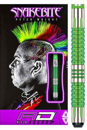 Red Dragon šipky Peter Wright SNAKEBITE Mamba 2 22