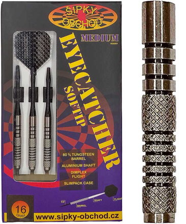 Ruthless šipky Eyecatcher 9 Medium soft 16g