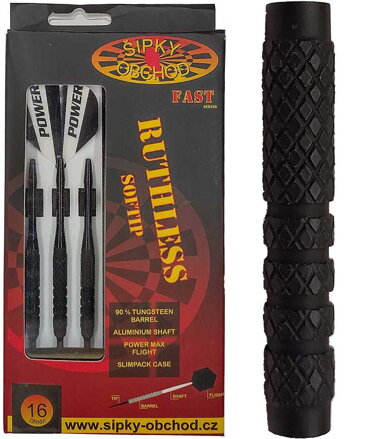 Ruthless šipky RL 10 Fast soft 16g
