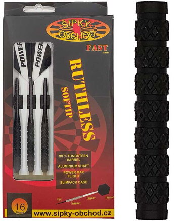 Ruthless šipky RL 9 Fast soft 16g
