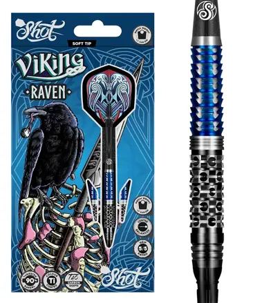 Shot šipky Viking Raven soft 18g