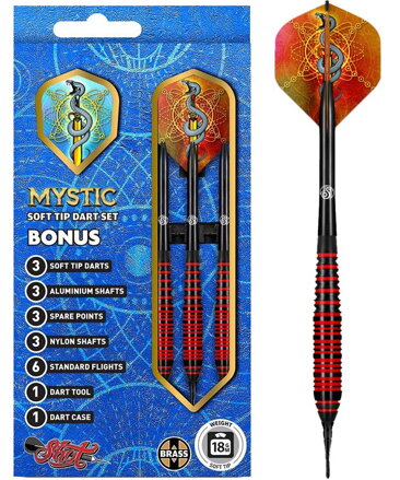 Shot šipky Mystic Brass soft 18g