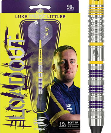 Target šipky Luke Littler Loadout soft 19g