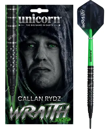 Unicorn šipky Wraith Callan Rydz soft 19g