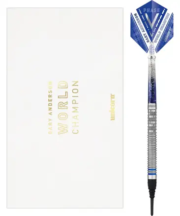 Unicorn šipky WC Gary Anderson Phase 5 soft 20g