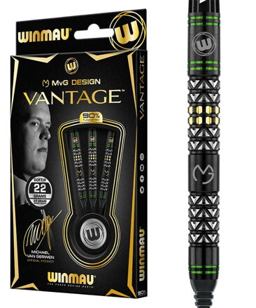 Winmau šipky Vantage soft 22g