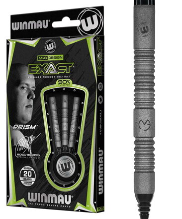 Winmau šipky Exact MvG soft 20g