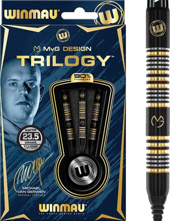 Winmau šipky MvG Trilogy soft 23,5g