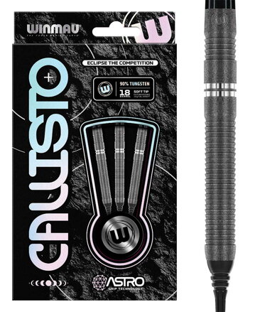 Winmau šipky Callisto 1 soft 20g