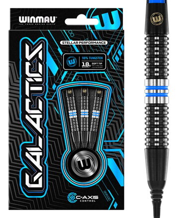 Winmau šipky Galactics soft 20g