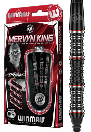 Winmau šipky Mervyn King SE soft 20g