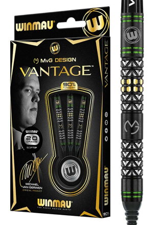 Winmau šipky MvG Vantage soft 20g