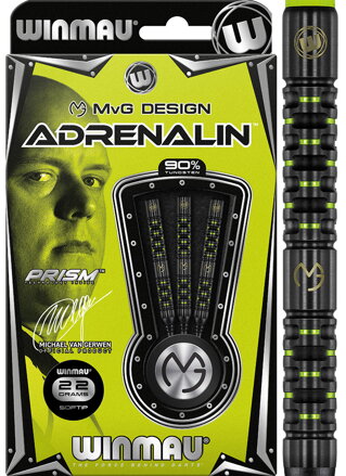 Winmau šipky Adrenalin soft 22g