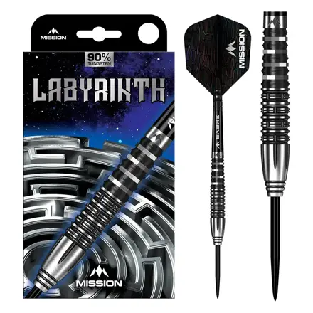 Mission šipky Labyrinth steel 24g
