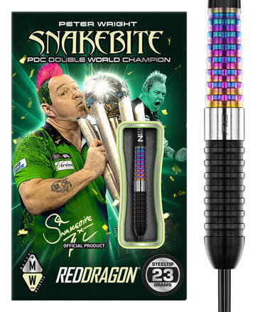 Red Dragon šipky Peter Wright Corra steel 23g