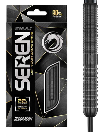 Red Dragon šipky Seren 1 Onyx steel 22g
