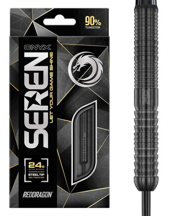 Red Dragon šipky Seren 1 Onyx steel 24g