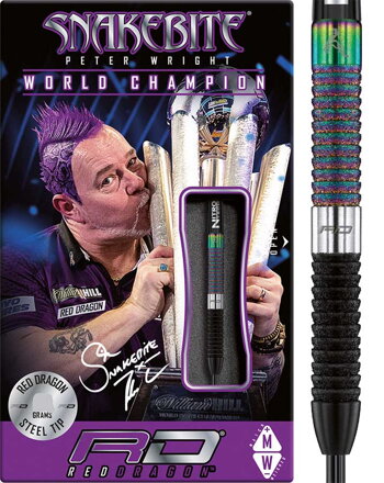 Red Dragon šipky Peter Wright WC Diamond Fusion SE steel 20g