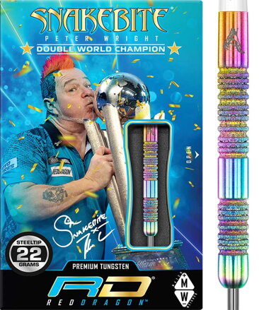 Red Dragon šipky Peter Wright Snakebite Diamond Fu