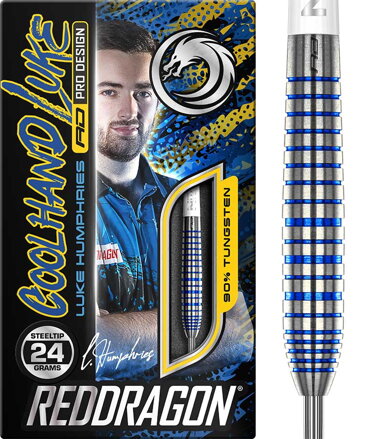 Red Dragon šipky Luke Humphries TX3 SE Blue steel 