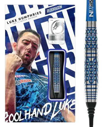 Red Dragon šipky Luke Huphries TX5 soft 18g