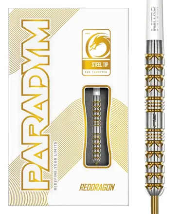 Red Dragon šipky Paradym Gold Parallel steel 22g