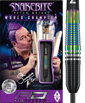 Red Dragon šipky Peter Wright Snakebite  WC Torped
