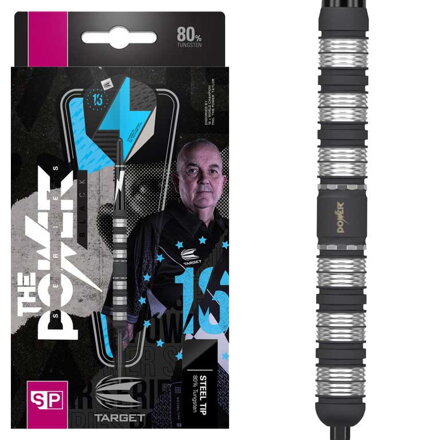 Target šipky Phil Taylor The Power Series Black steel 21g