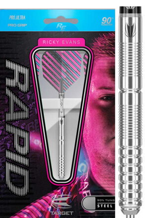 Target šipky Ricky Evans steel 18g