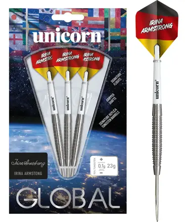 Unicorn šipky Global Irina Armstrong steel 23g