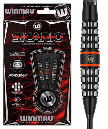 Winmau šipky Sicario steel 25g