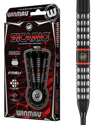 Winmau šipky Sicario steel 26g