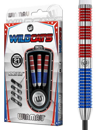 Winmau šipky Wildcats steel 21g