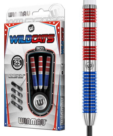 Winmau šipky Wildcats steel 25g