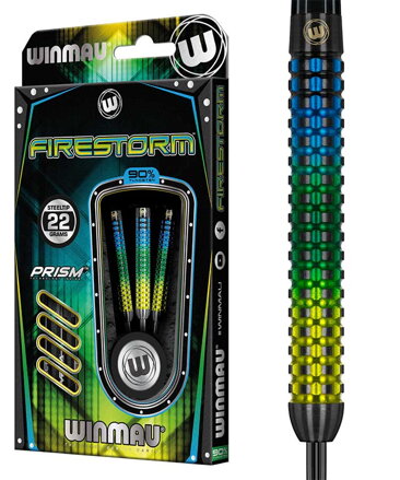 Winmau šipky Firestorm steel 22g