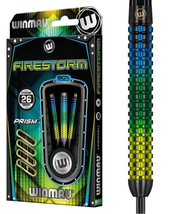 Winmau šipky Firestorm steel 26g