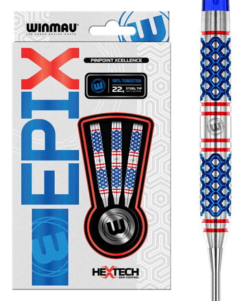 Winmau šipky Epix steel 22g