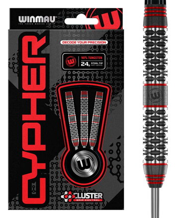 Winmau šipky Cypher steel 24g