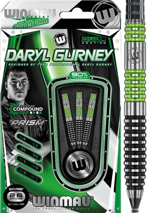 Winmau šipky Daryl Gurney Special steel 26g