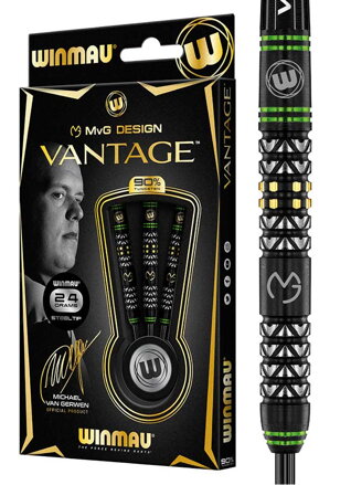 Winmau šipky MvG Vantage steel 24g