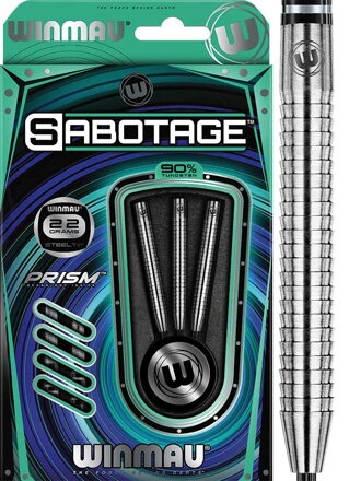 Winmau šipky Sabotage steel 22g