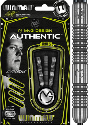 Winmau šipky Authentic steel 22g