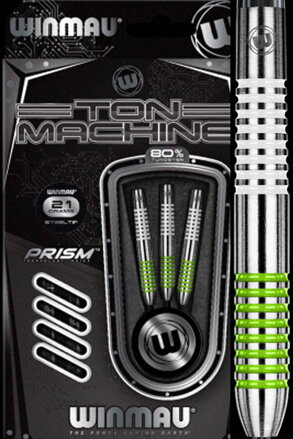 Winmau šipky Ton Machine steel 25g