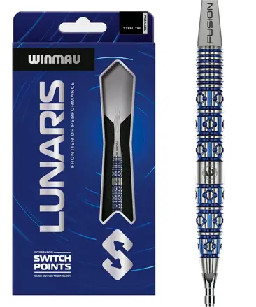 Winmau šipky Lunaris Tapered SP steel 24g