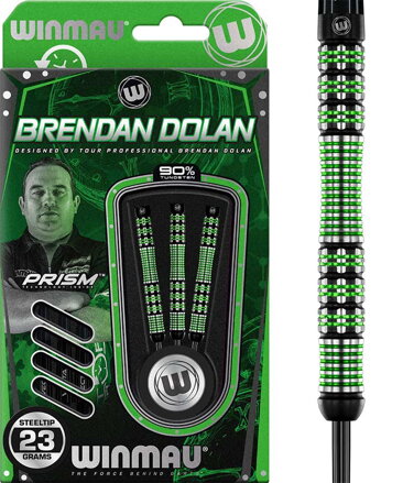 Winmau šipky Brendan Dolan SE steel 23g