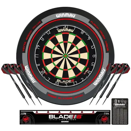 Winmau sada Blade 6 + Surround + 2 sady šipek