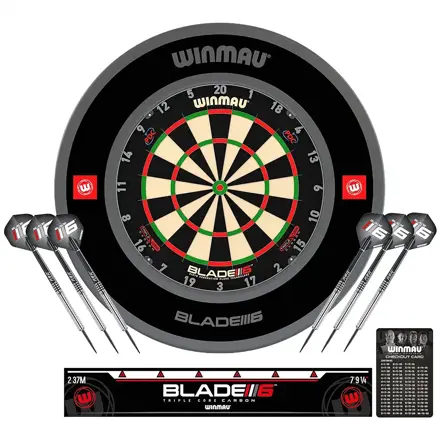 Winmau sada Blade 6 TC + Surround + 2 sady šipek