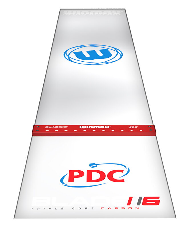 Winmau PDC Dart Mat with Integrated Oche ClearZone Winmau PDC Dart Mat with Integrated Oche ClearZone